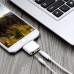 4 in 1 iPhone Cable Adapter - AUX Audio + Lightning Charging